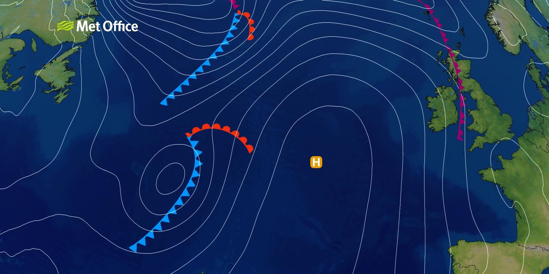Weather blocking highs