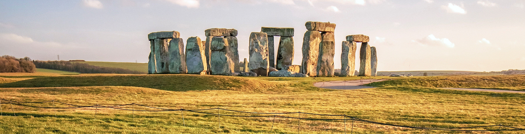 Stonehenge in the summer sunshine