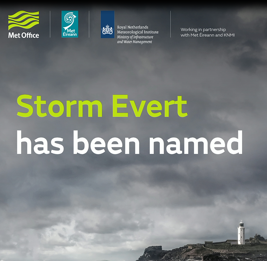 Storm Evert has been named