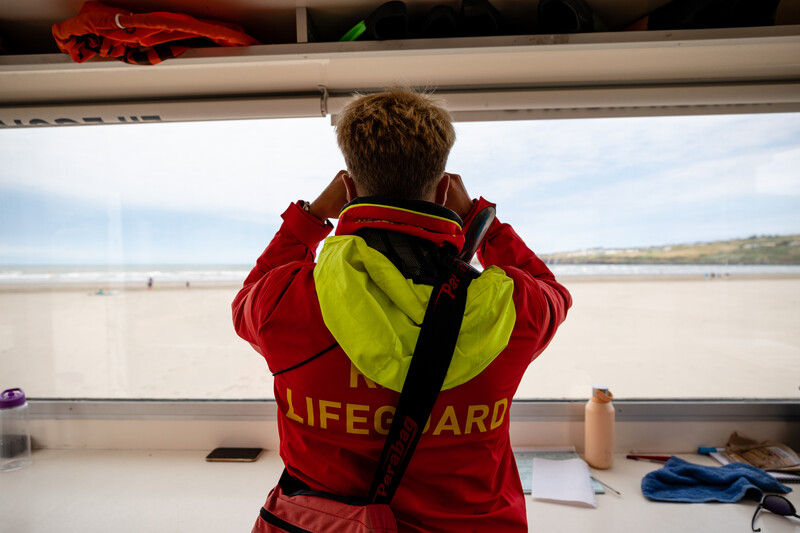 RNLI lifeguard