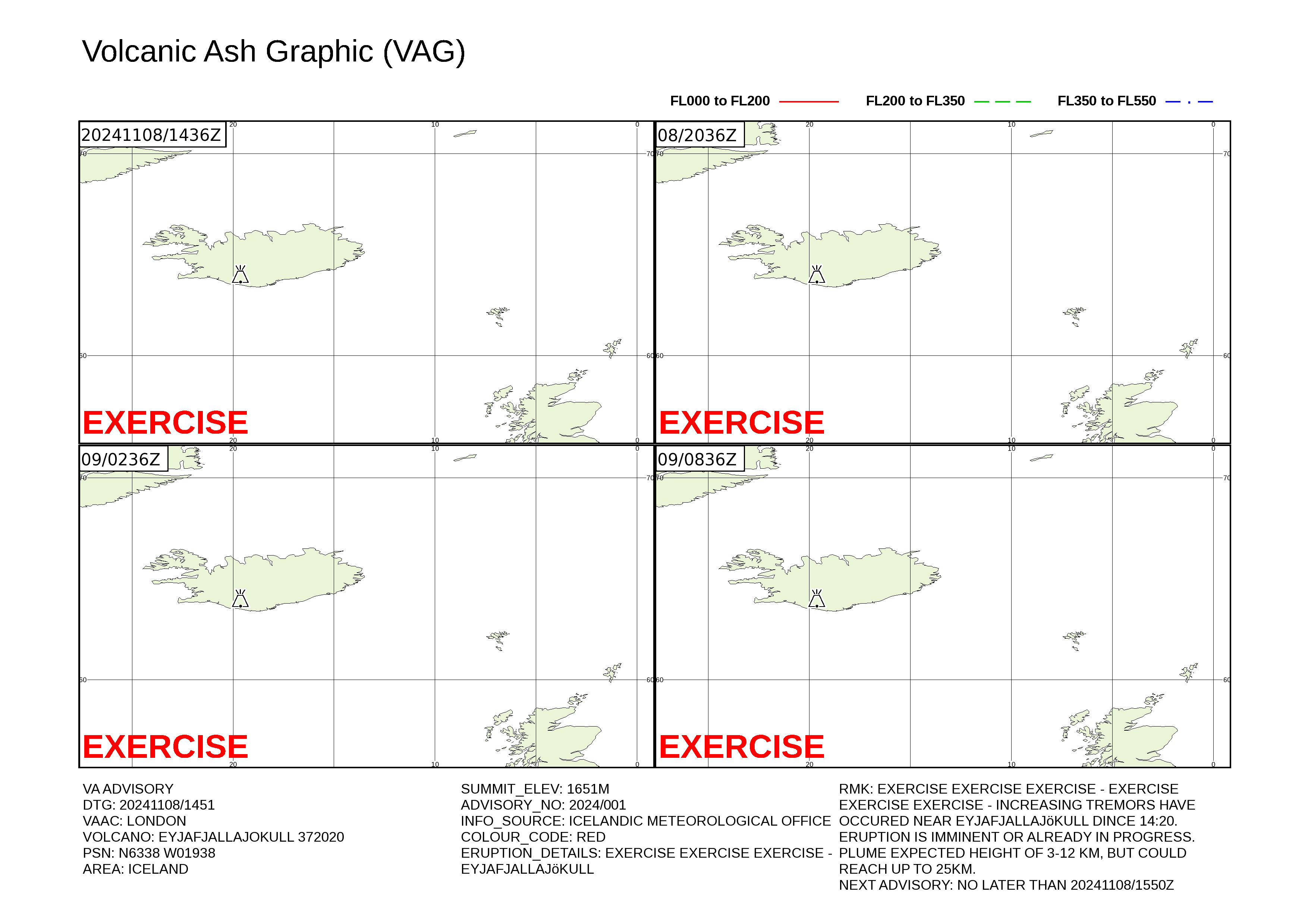 Volcanic ash graphic