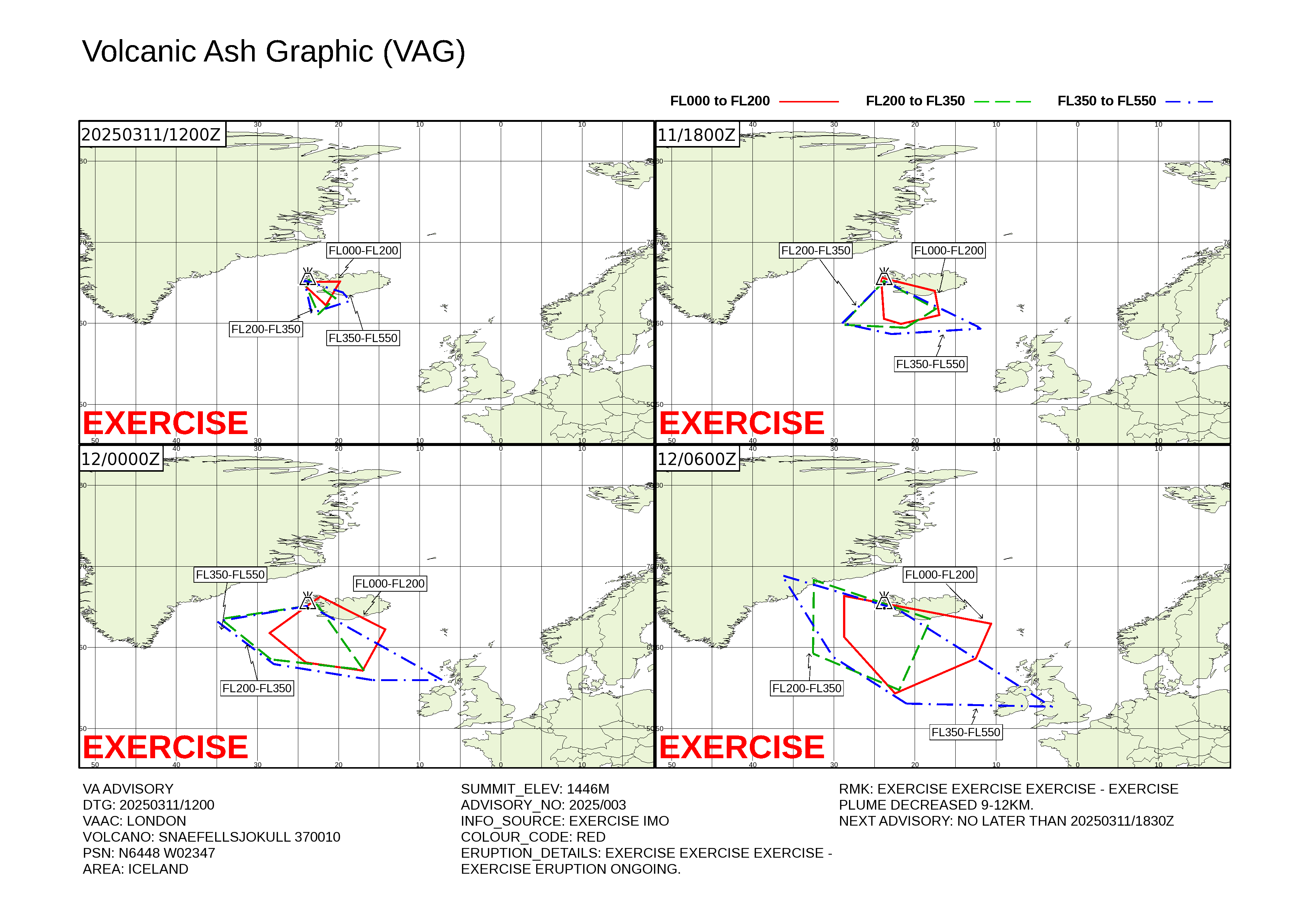 Volcanic ash graphic