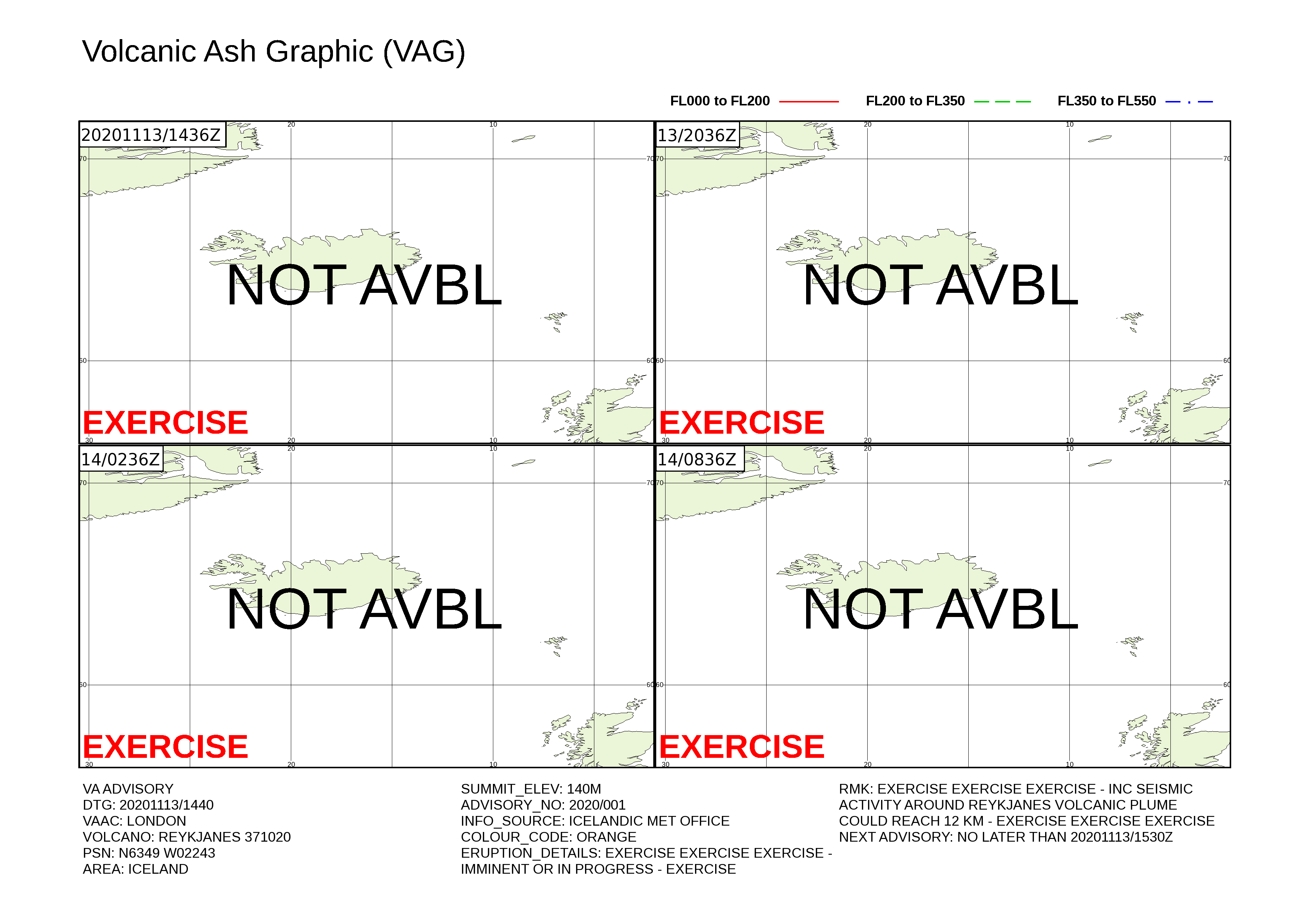 Volcanic ash graphic