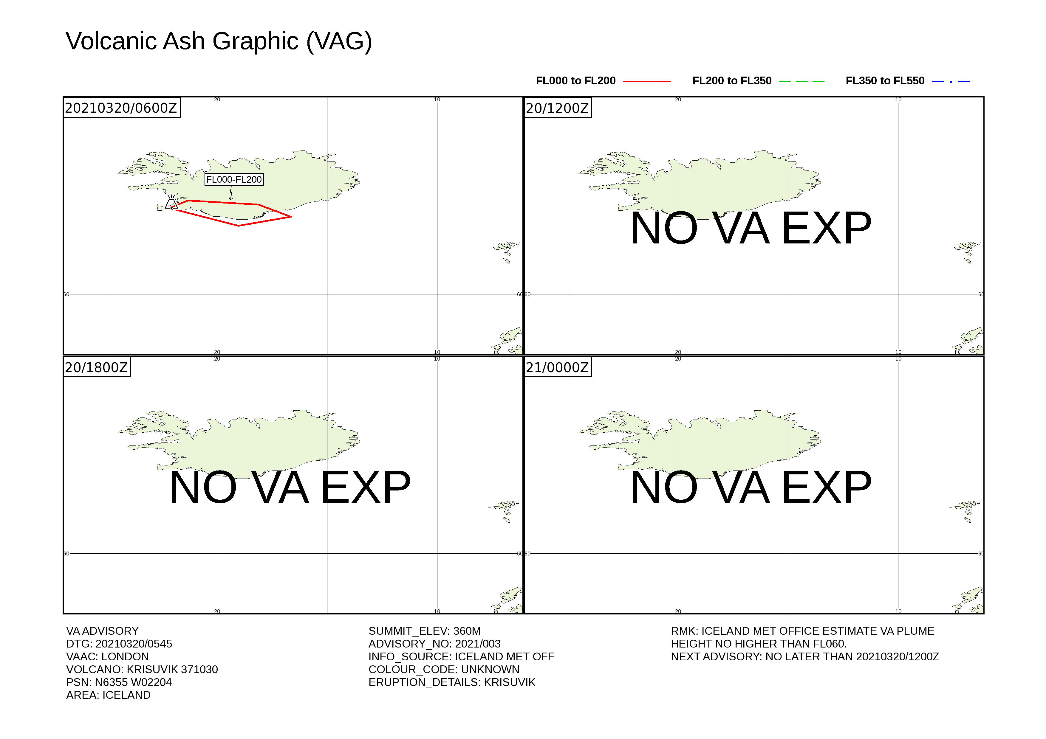 Volcanic ash graphic