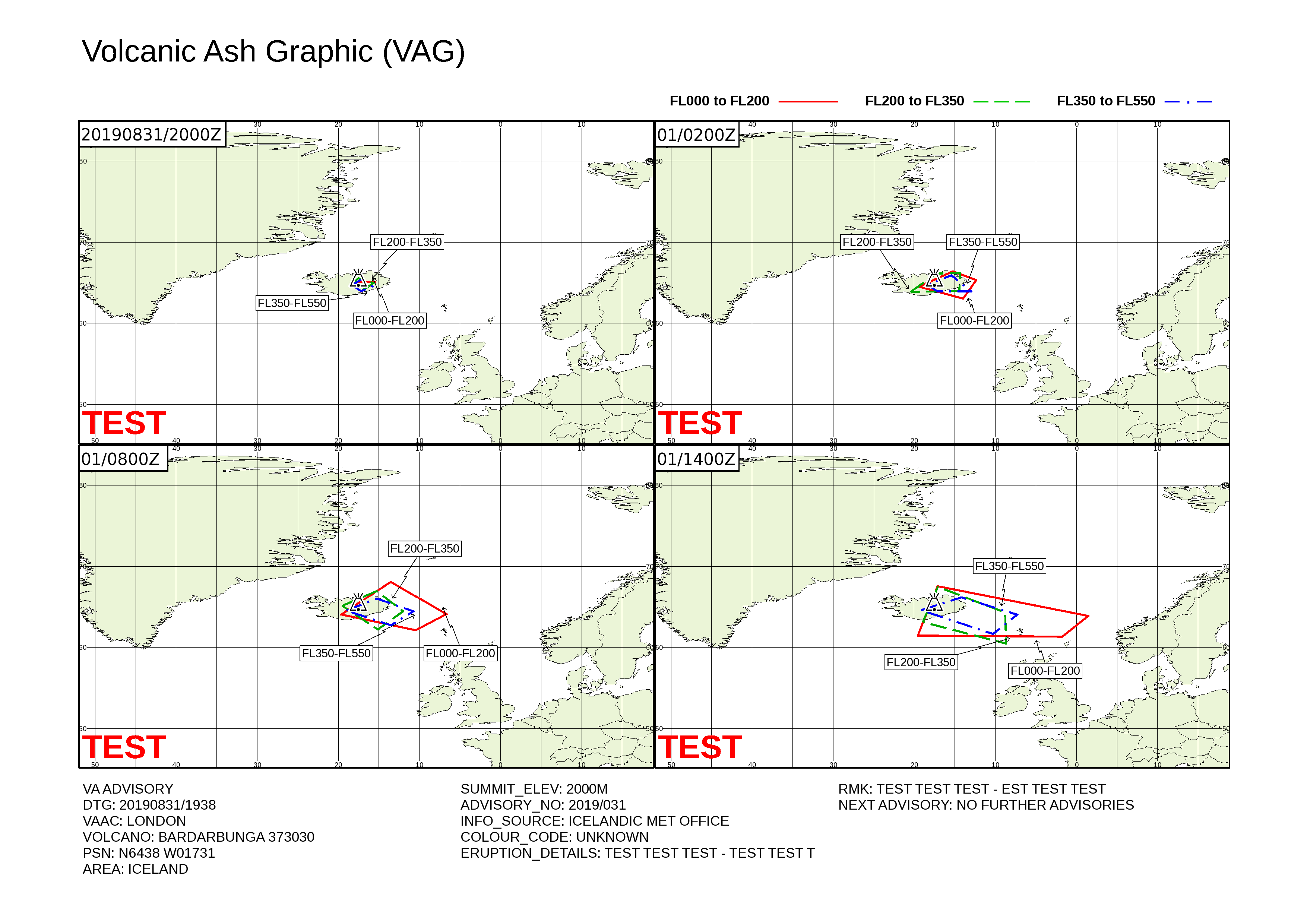 Volcanic ash graphic