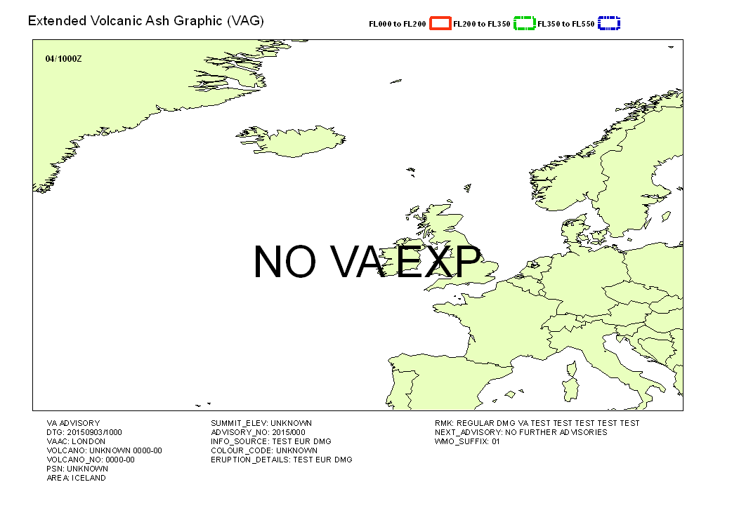 Volcanic ash graphic